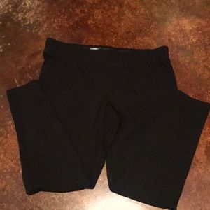 Old navy black leggings XL